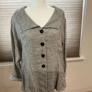 EUC FLAX Lightweight Blazer Size S